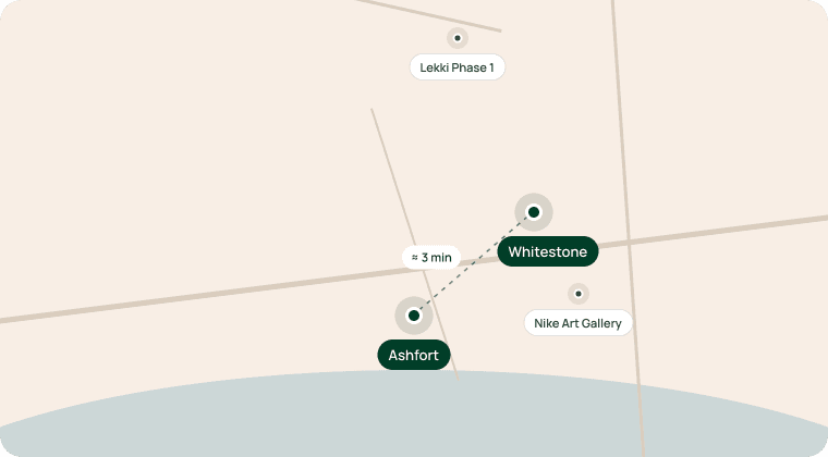 Ashfort and Whitestone in Lekki Phase 1