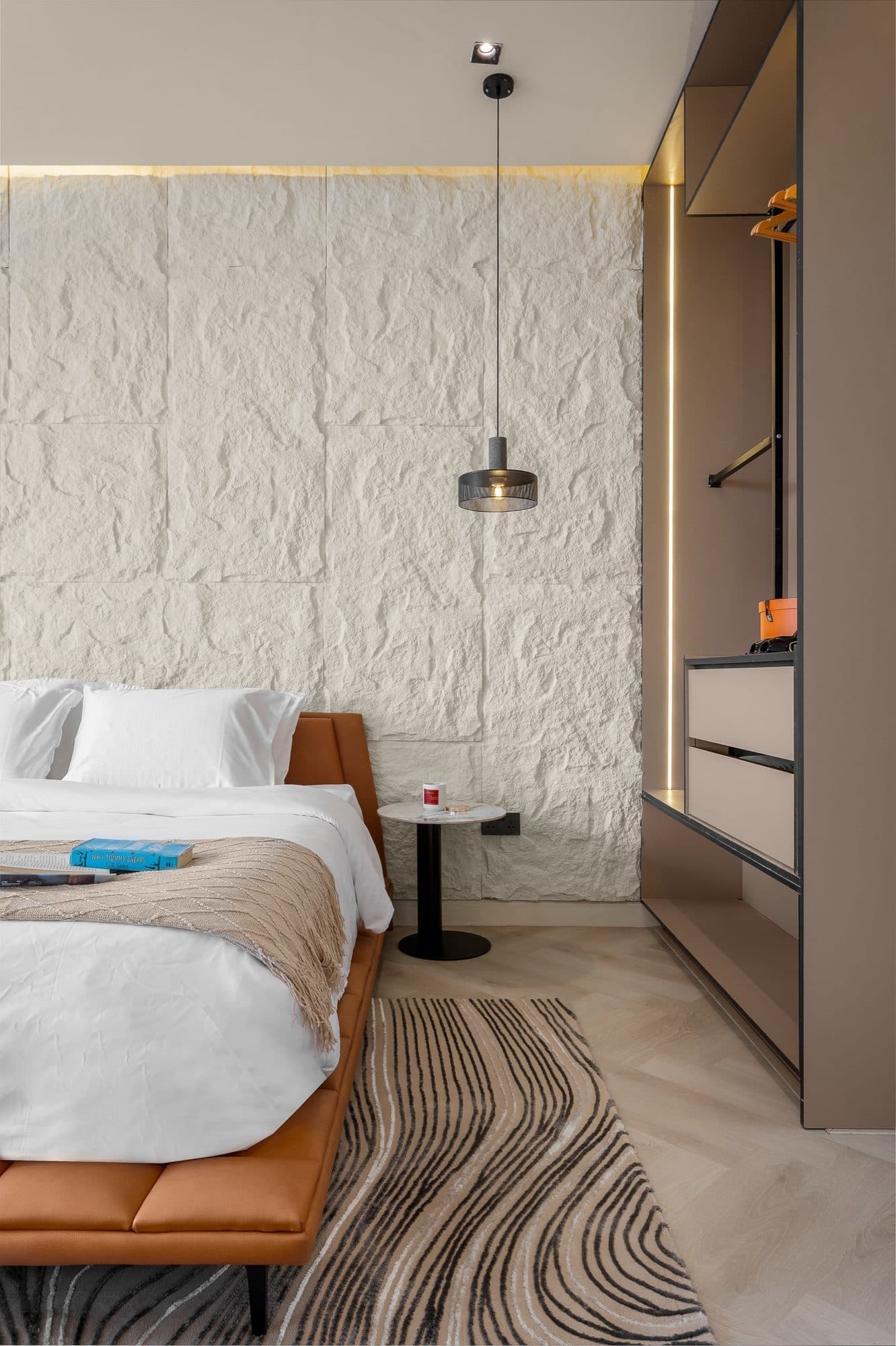 Nook 4 — Nook 4 — stone-wall bedroom